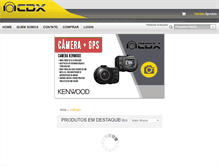 Tablet Screenshot of cdx.com.br